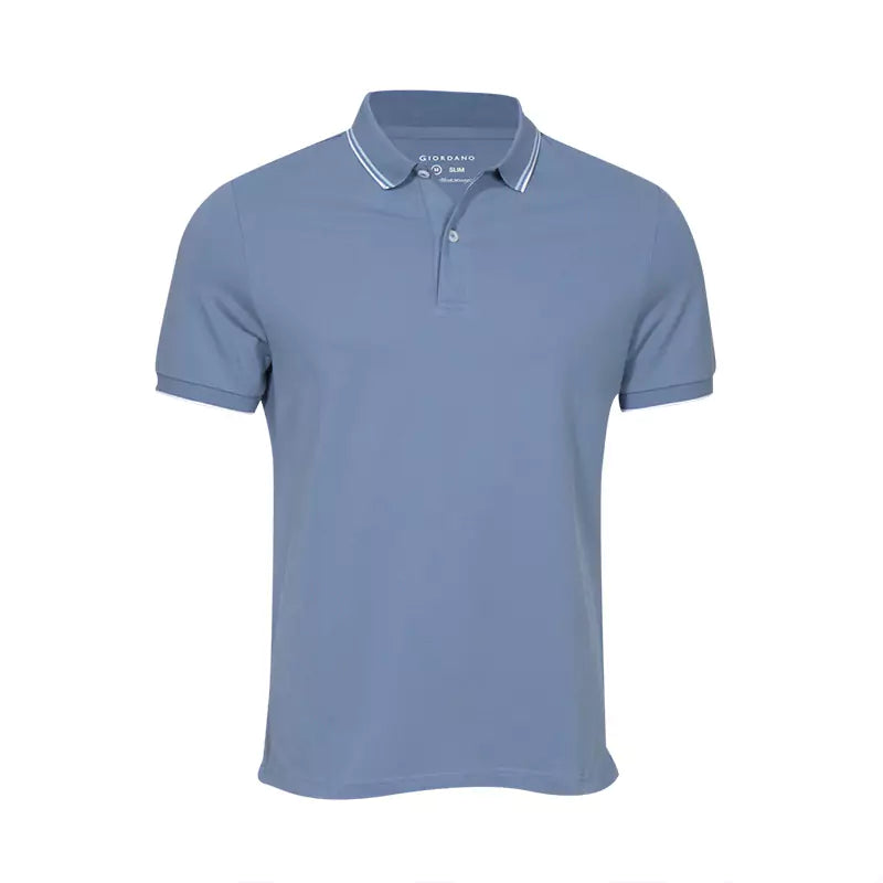 Solid Lycra Polo