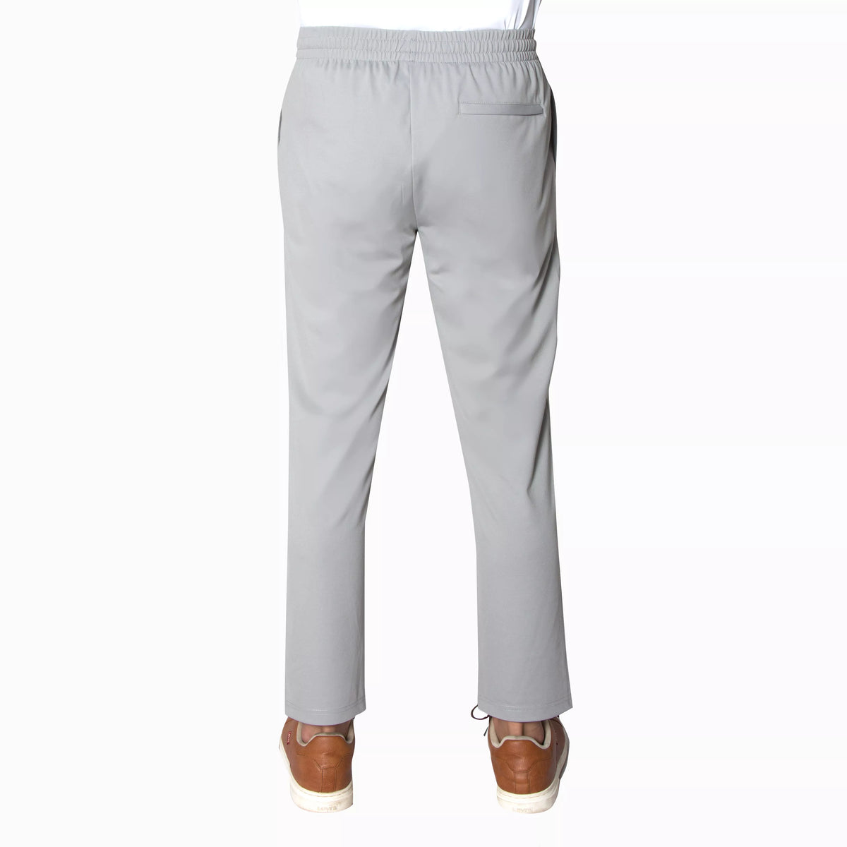 Regular Straight Interlock Jogger with Elastic Waist