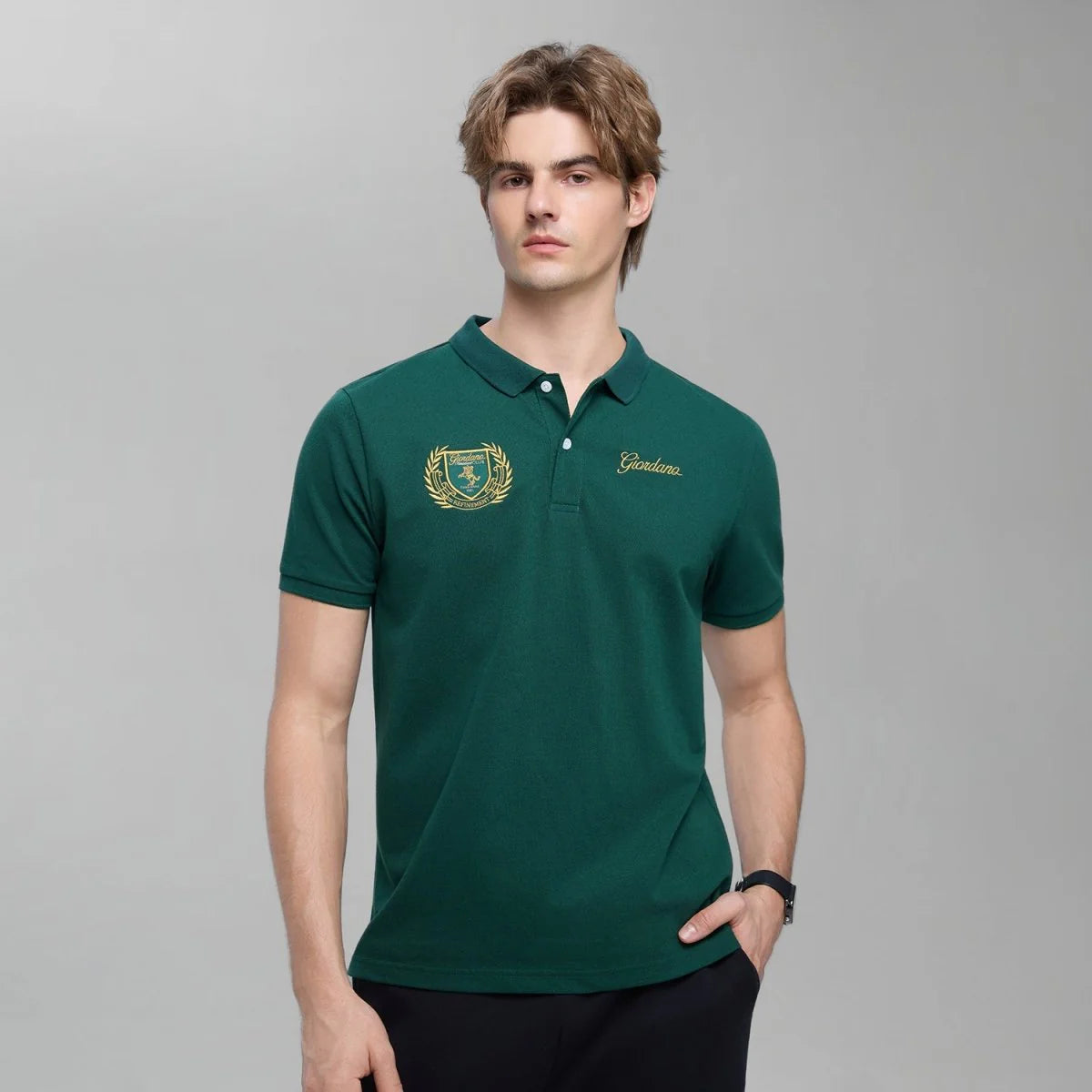 Club House Embroidered Polo