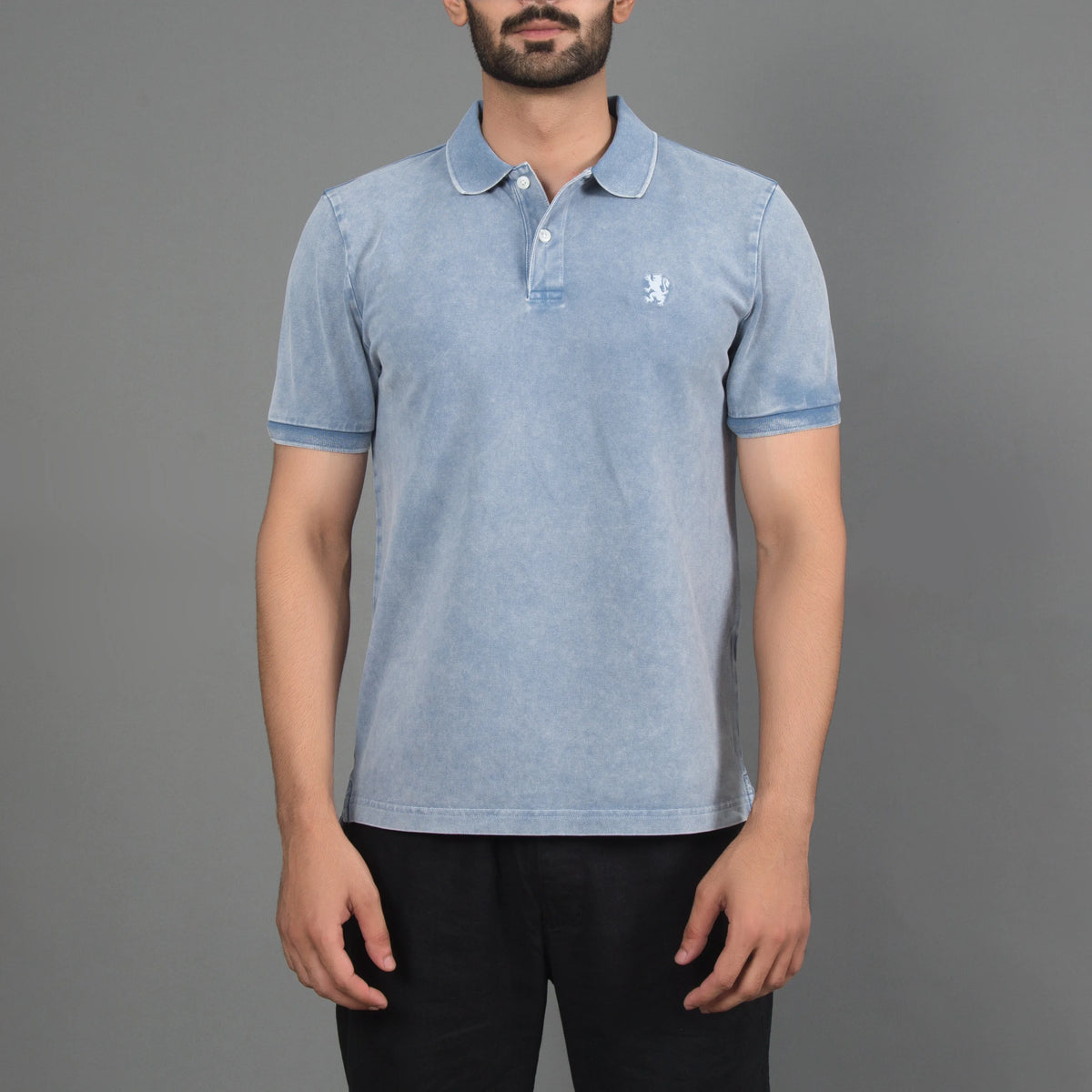 Slim Fit Pique Garment Dye Polo