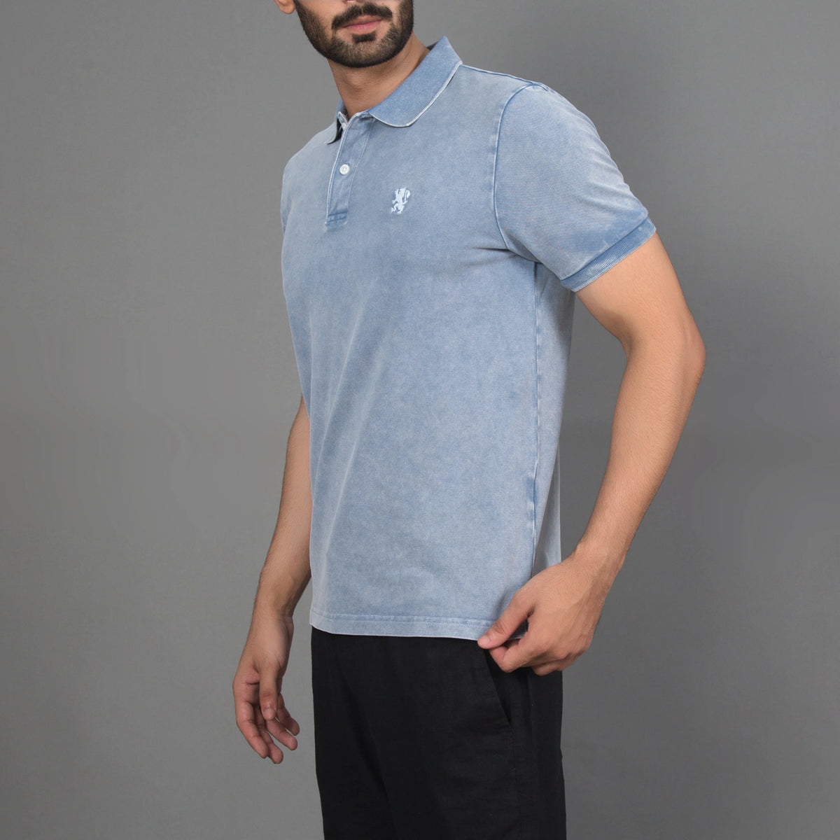 Slim Fit Pique Garment Dye Polo