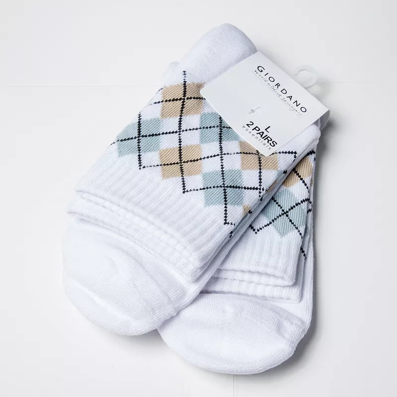 Mid-Length Socks (2 pack)
