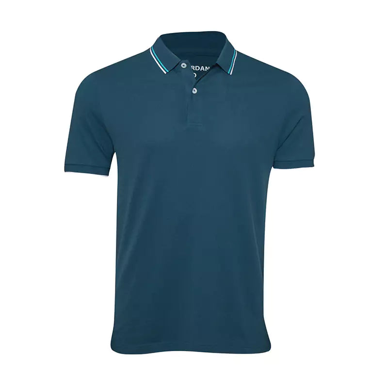 Solid Lycra Polo (Double-Piping)