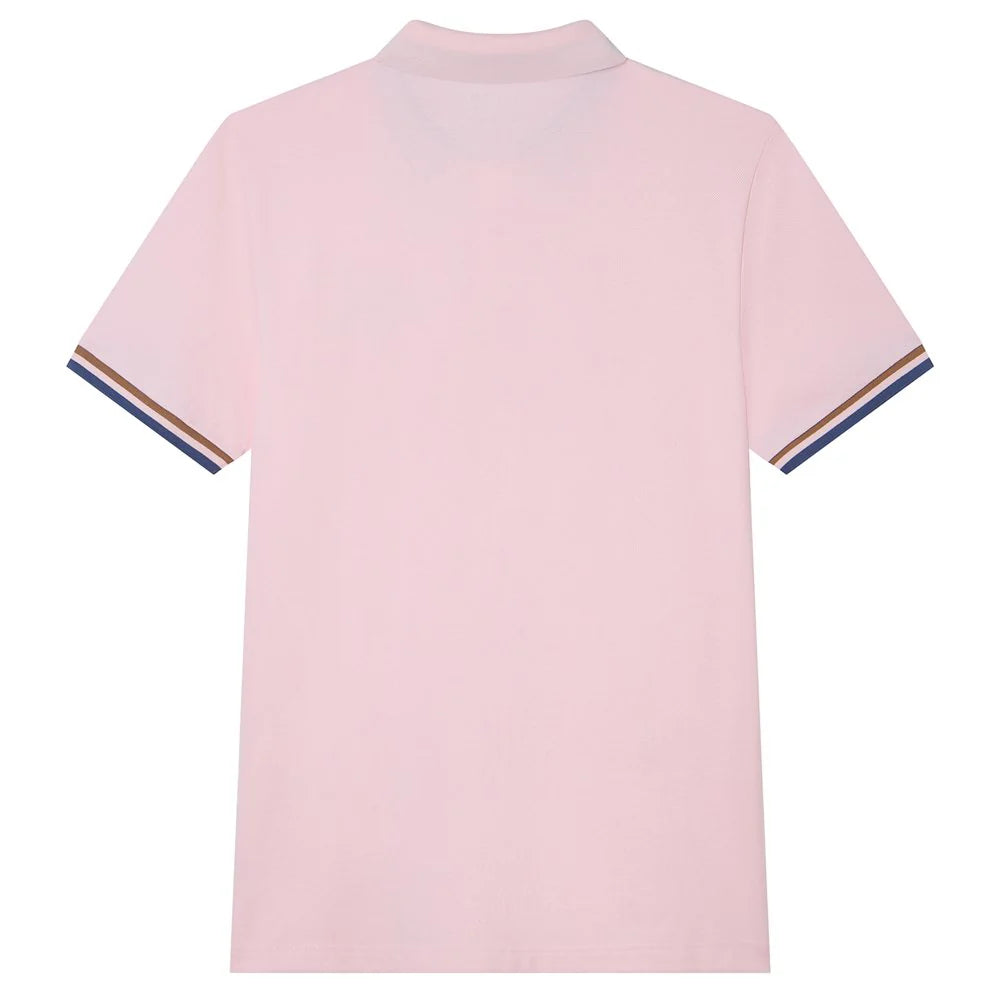 Performance Polo With Small Lion Embroidery (Slim Fit)