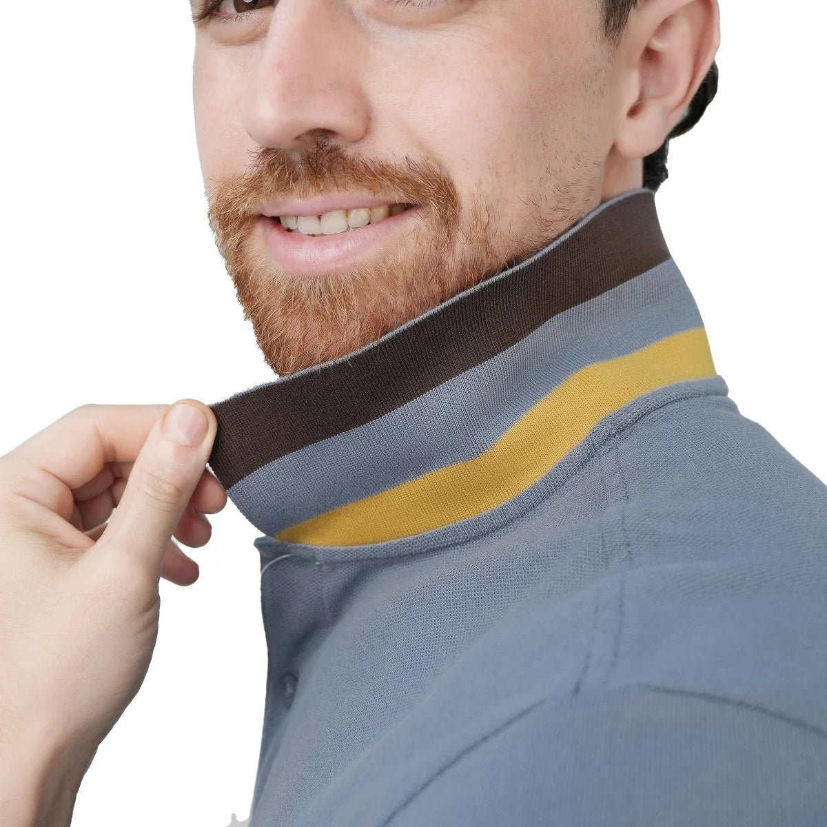 Performance Polo With Small Lion Embroidery (Slim Fit)