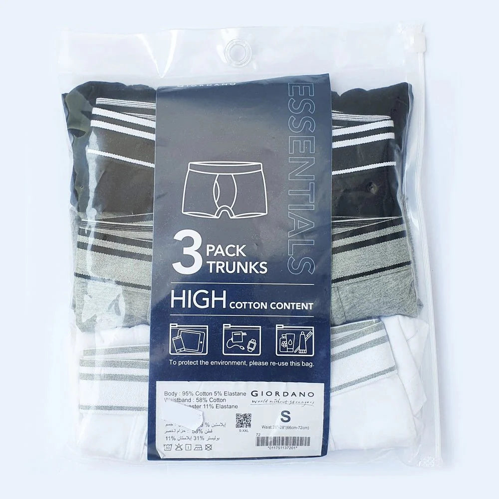 3-in-a-pack trunks