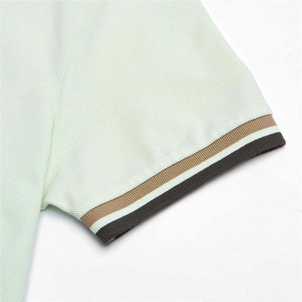 Performance Polo With Small Lion Embroidery (Slim Fit)