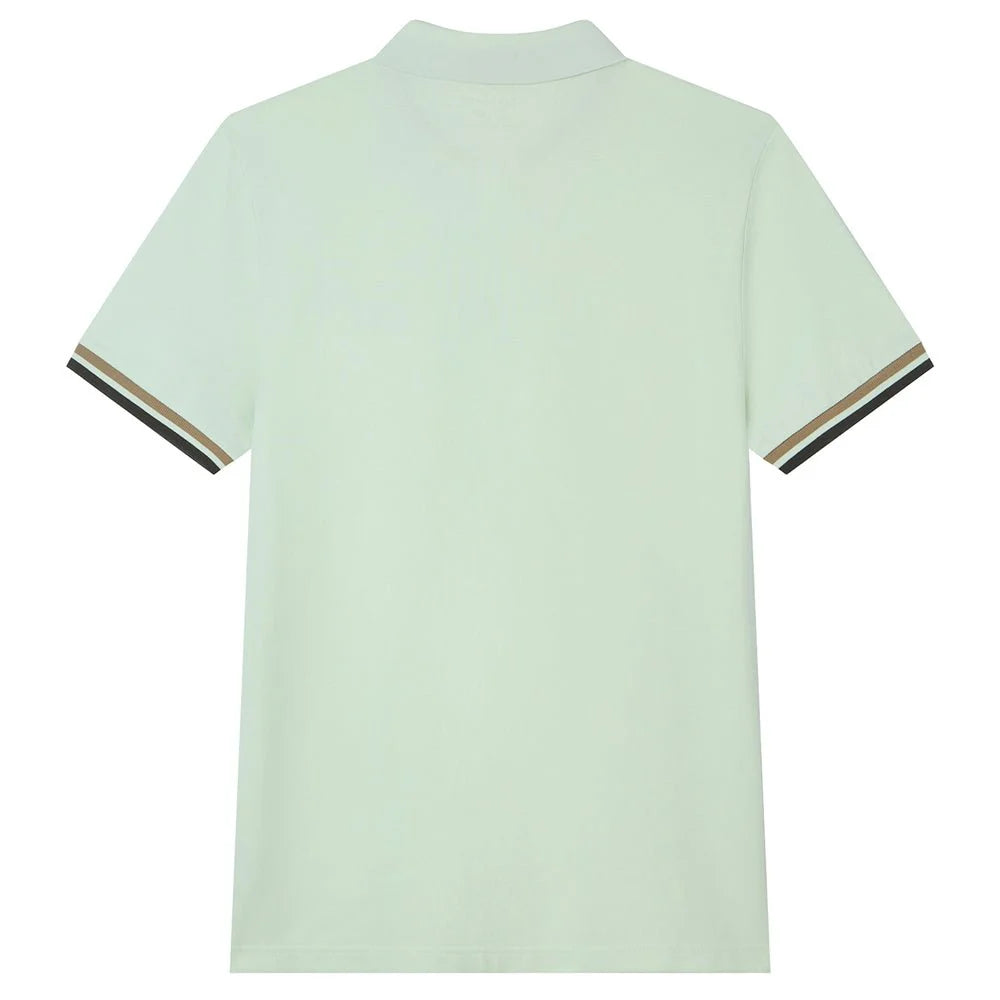 Performance Polo With Small Lion Embroidery (Slim Fit)