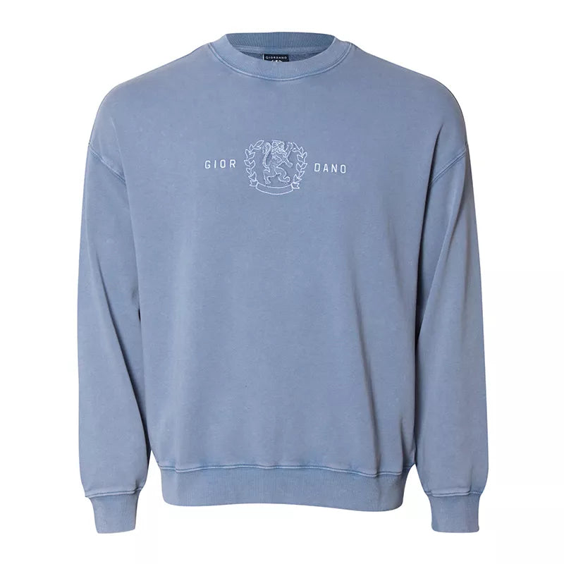 French Terry CrewNeck Printed Sweatshirt