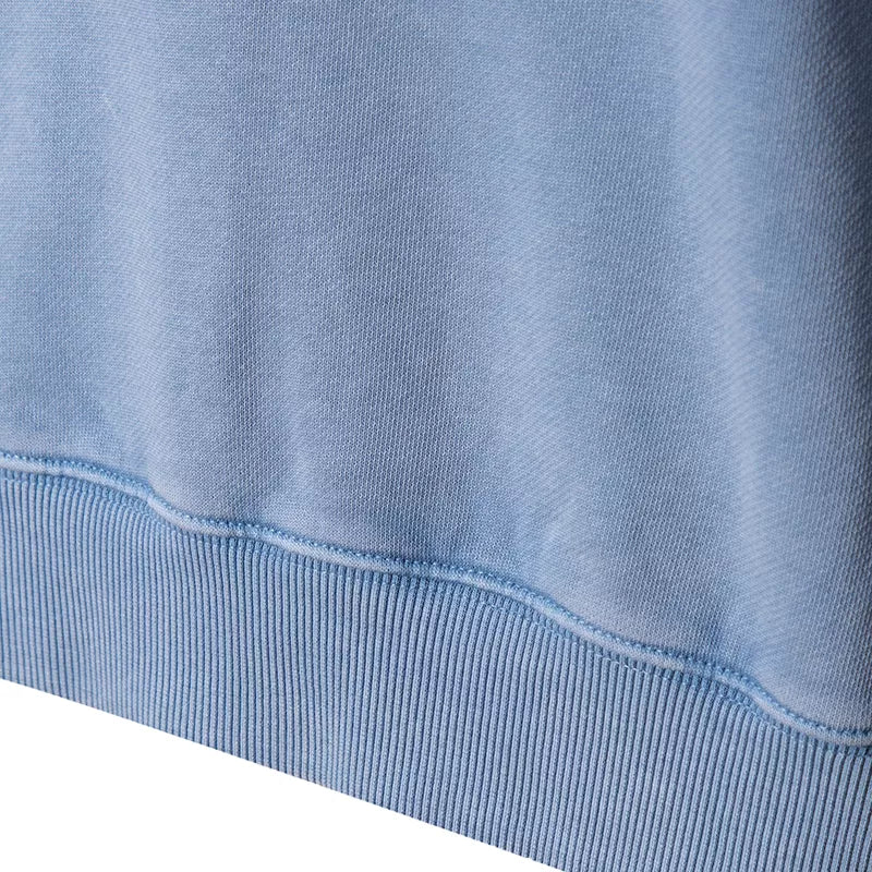 French Terry CrewNeck Printed Sweatshirt