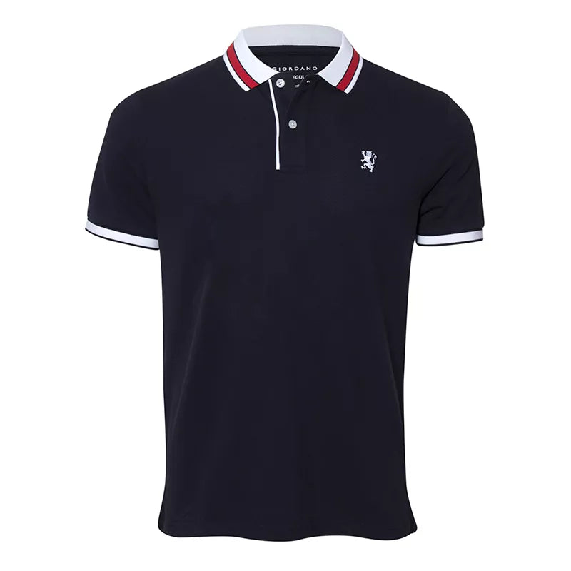 Preppy Contrast Polo (Regular Fit)