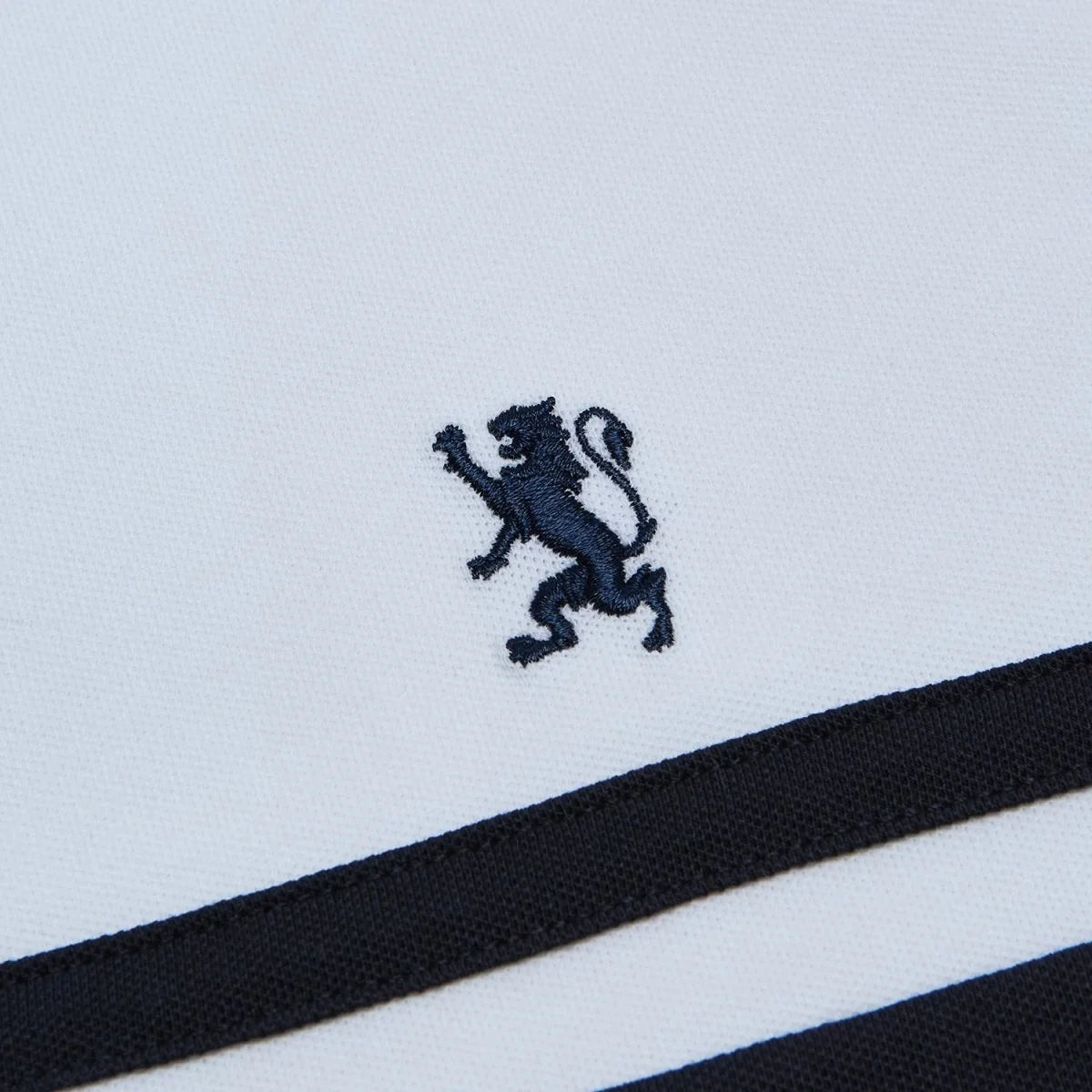 Contrast Stripe Polo