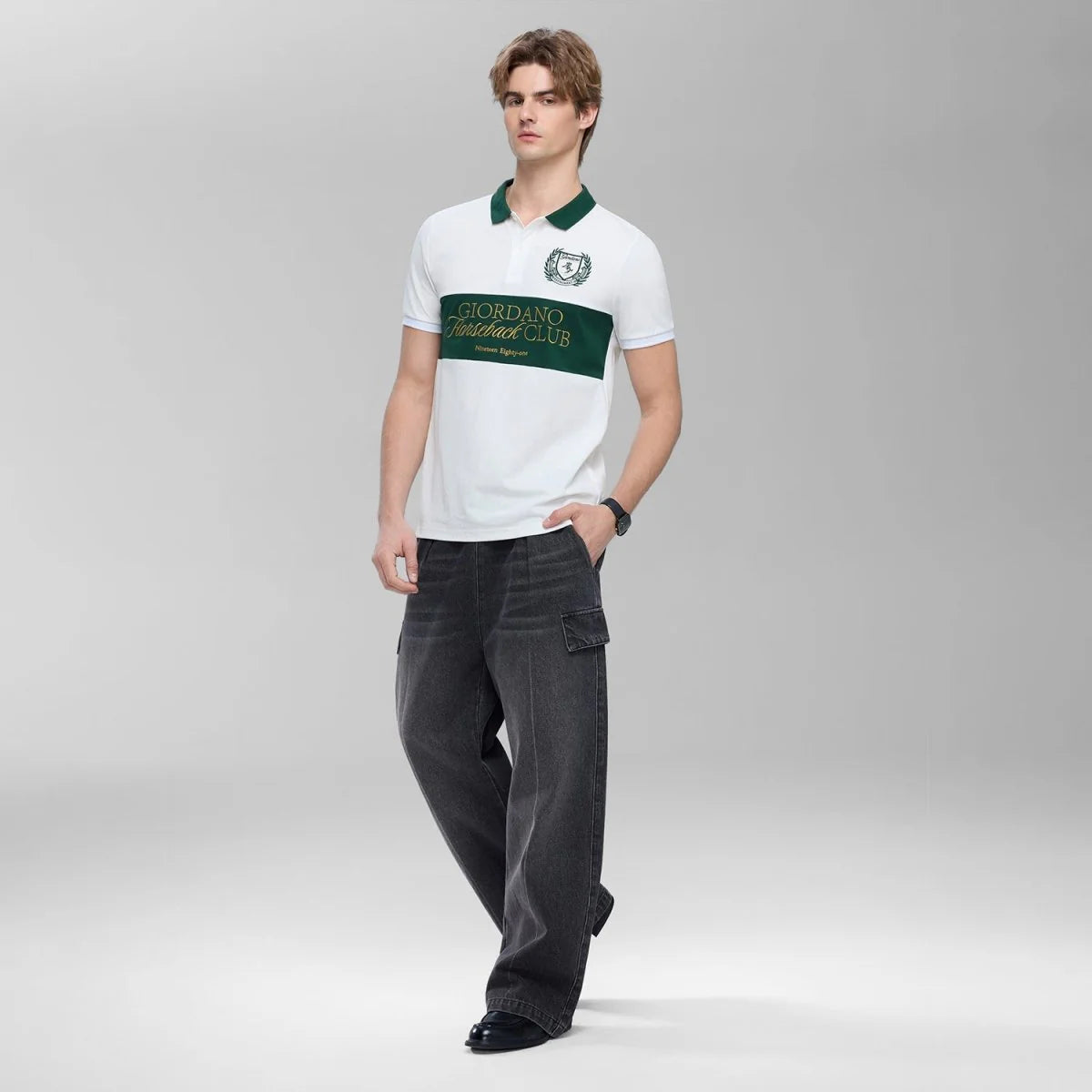 Horseback Club Embroidery Polo