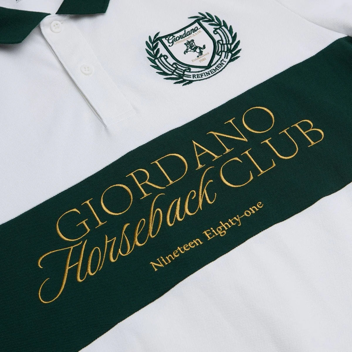 Horseback Club Embroidery Polo