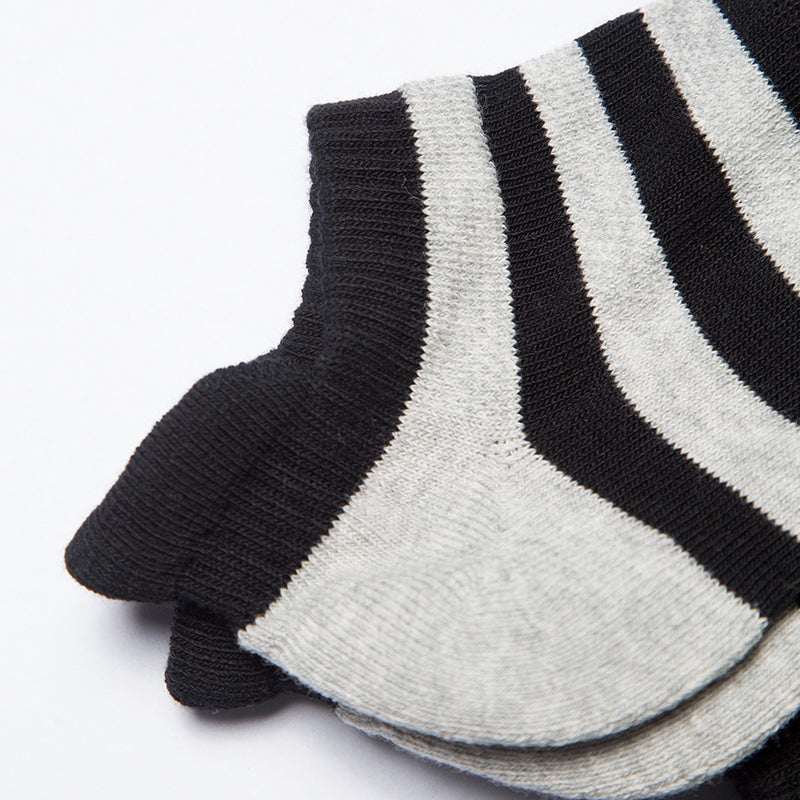Unisex 2-Pack Cotton Blend Ankle Length Socks