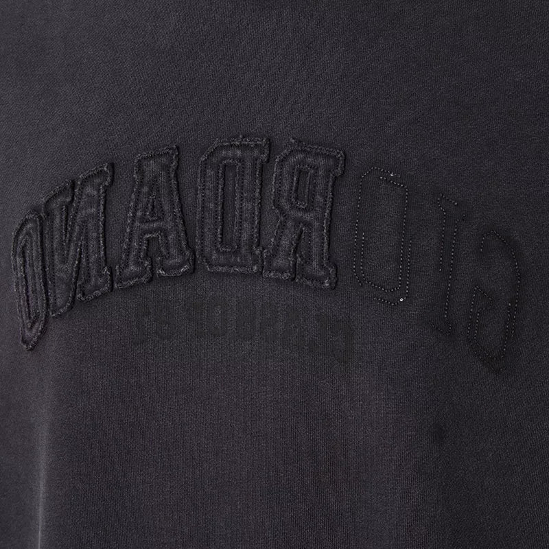 French Terry CrewNeck Printed Sweatshirt