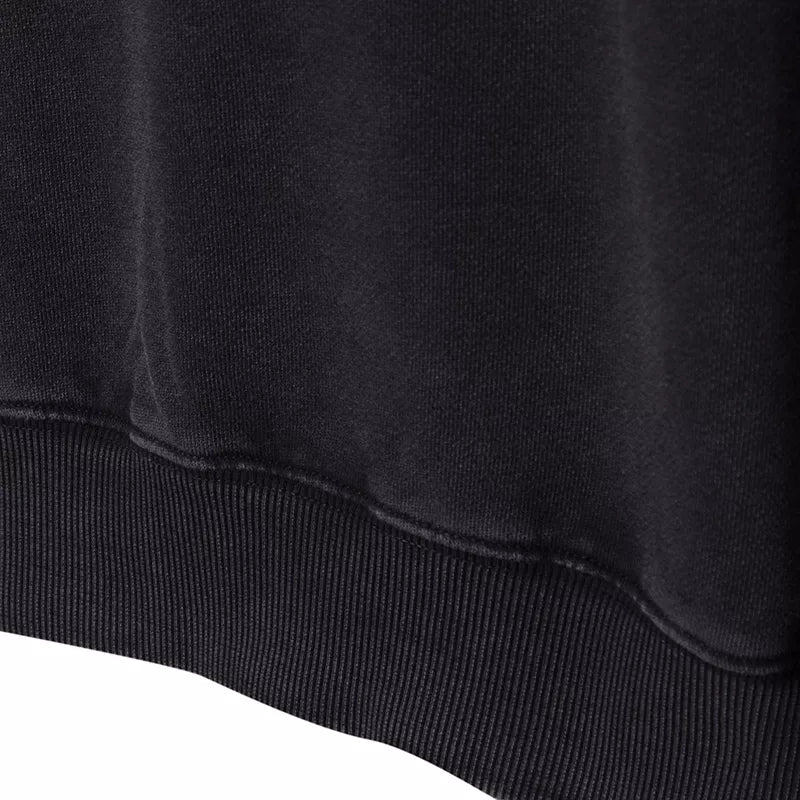 French Terry CrewNeck Printed Sweatshirt