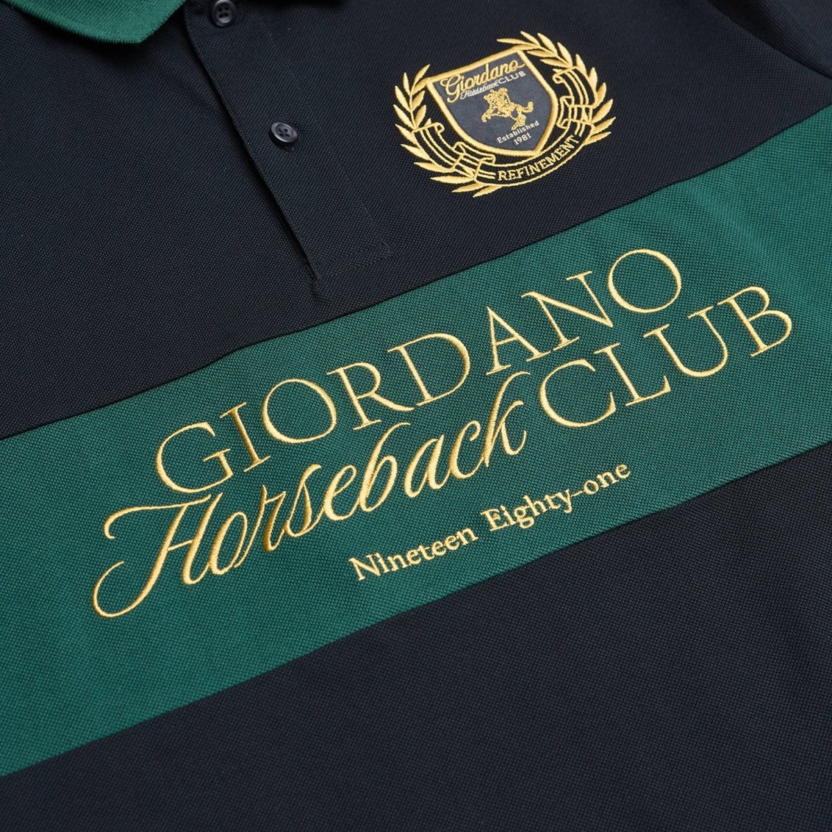 Horseback Club Embroidery Polo