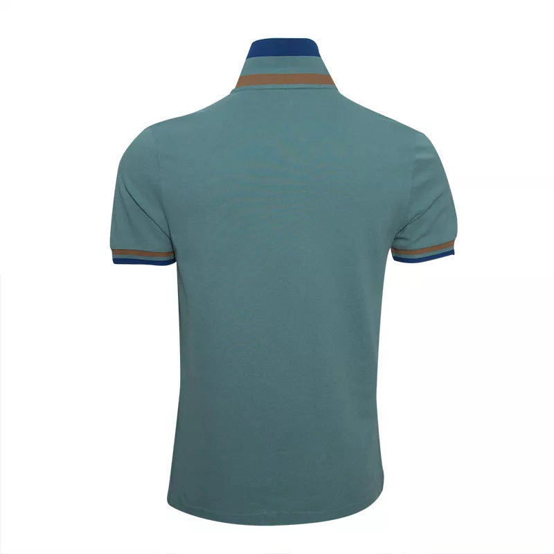 Performance Polo With Small Lion Embroidery (Slim Fit)