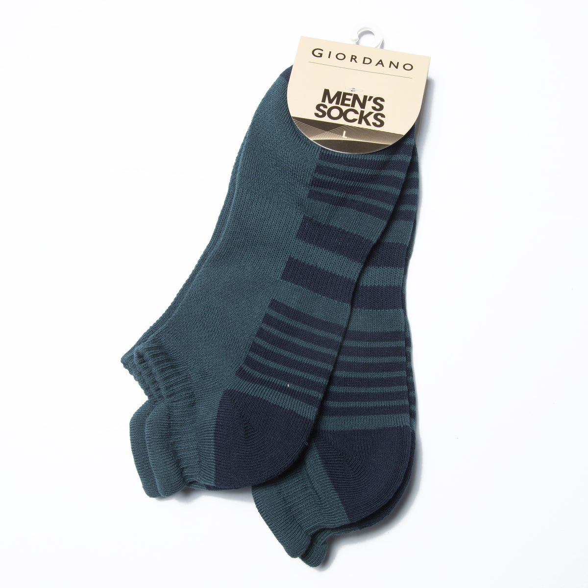 Unisex 2-Pack Cotton Blend Ankle Length Socks