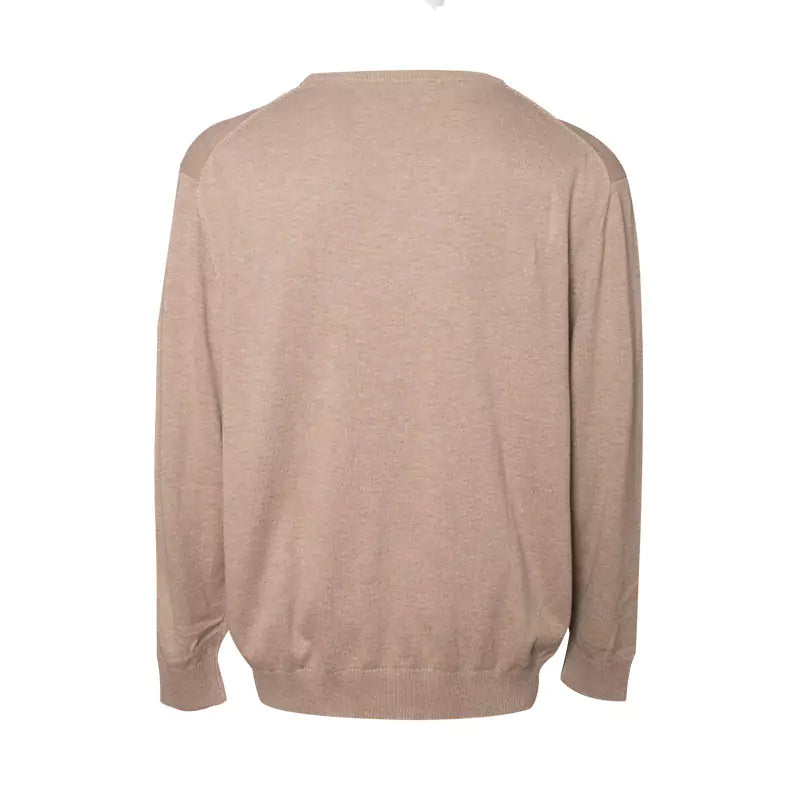 Solid Crewneck Rib Sweater