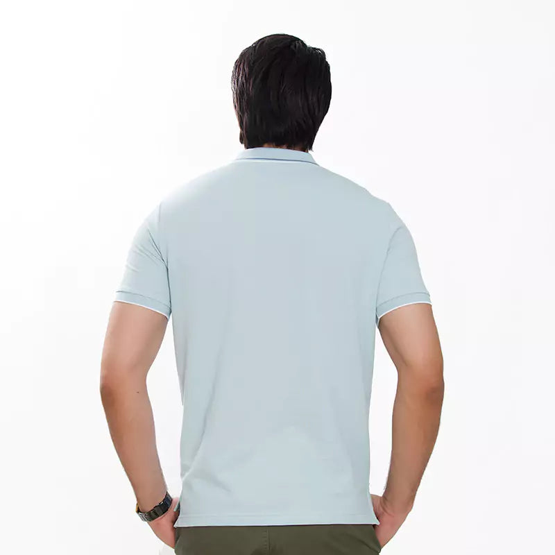 Solid Cotton Lycra Polo