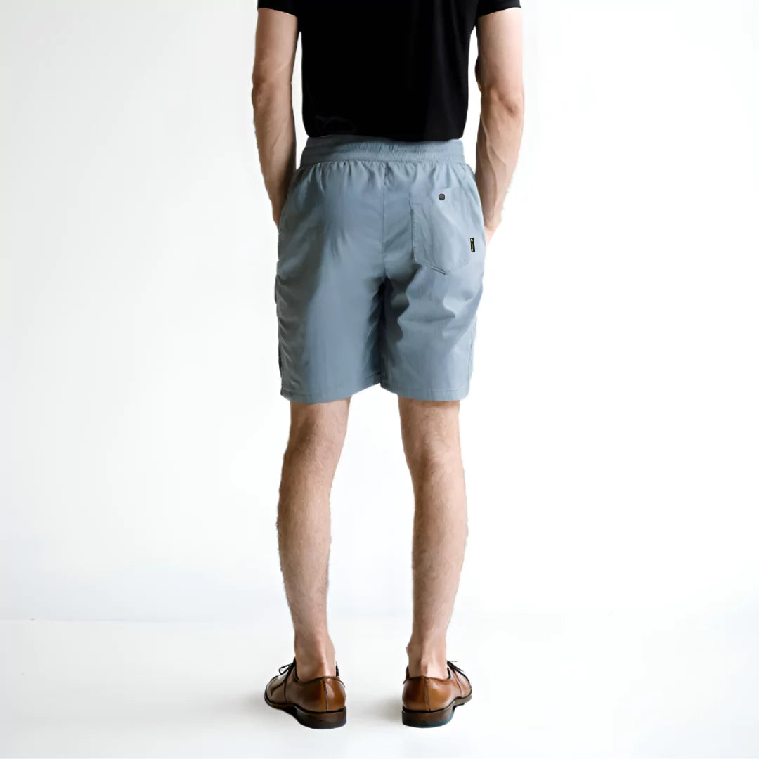 Mid-Rise Regular Fit Drawstring Shorts