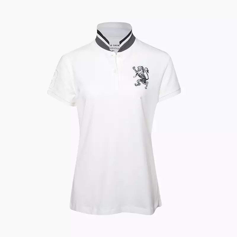 Women 3D Lion Polo