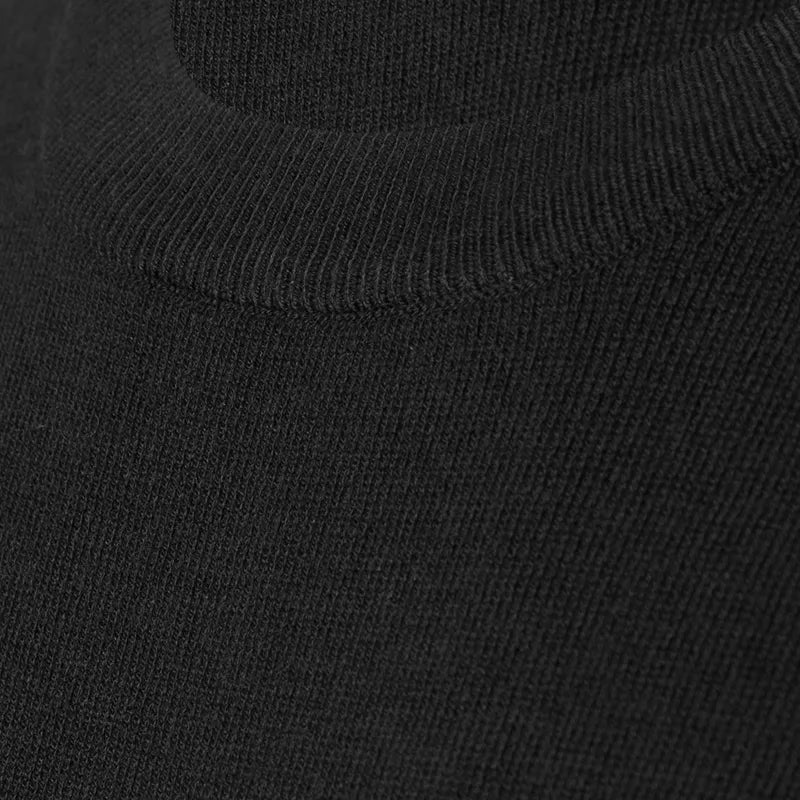 Solid Round Neck Anti-Static Sweater