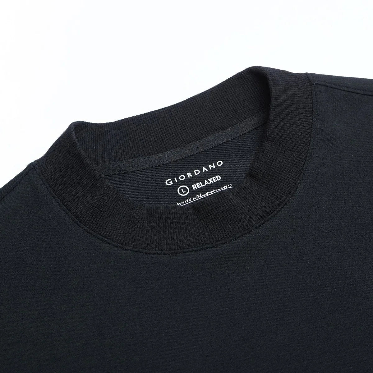 Relaxed Interlock Crew Neck Tee With Embroidery