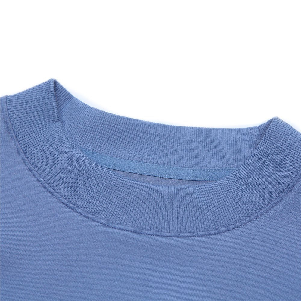 Relaxed Interlock Crew Neck Tee With Embroidery