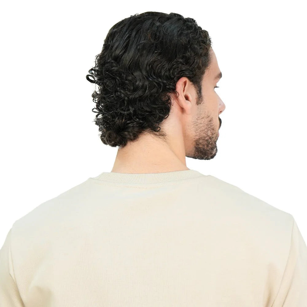 Relaxed Interlock Crew Neck Tee With Embroidery