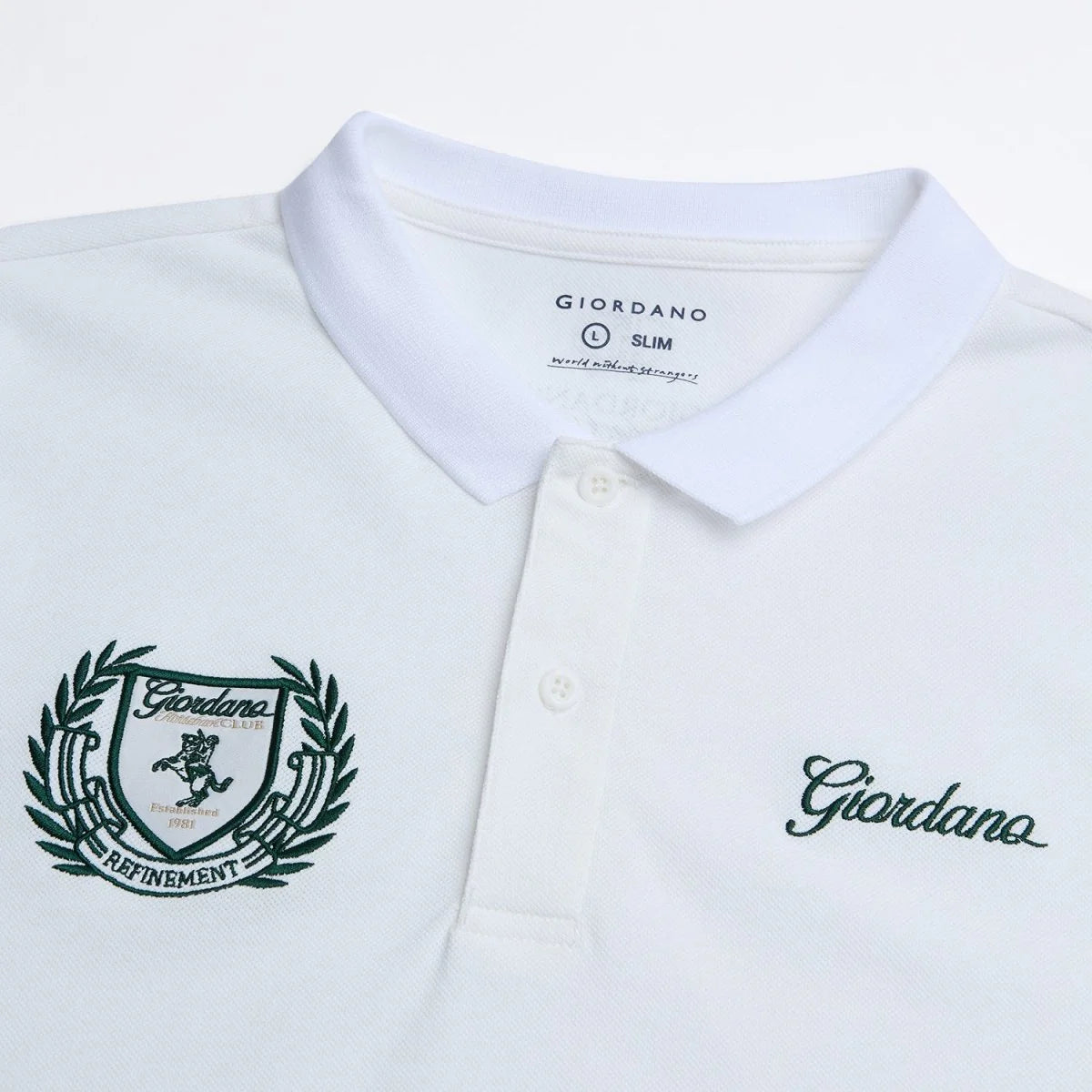 Club House Embroidered Polo