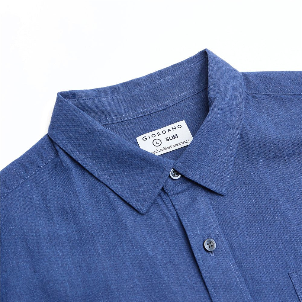 Linen Cotton Solid Shirt