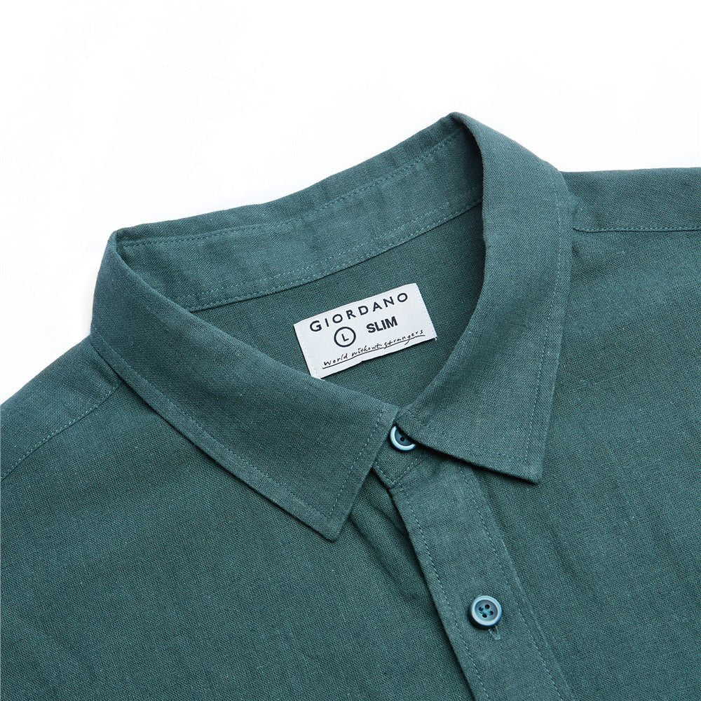 Linen Cotton Solid Shirt