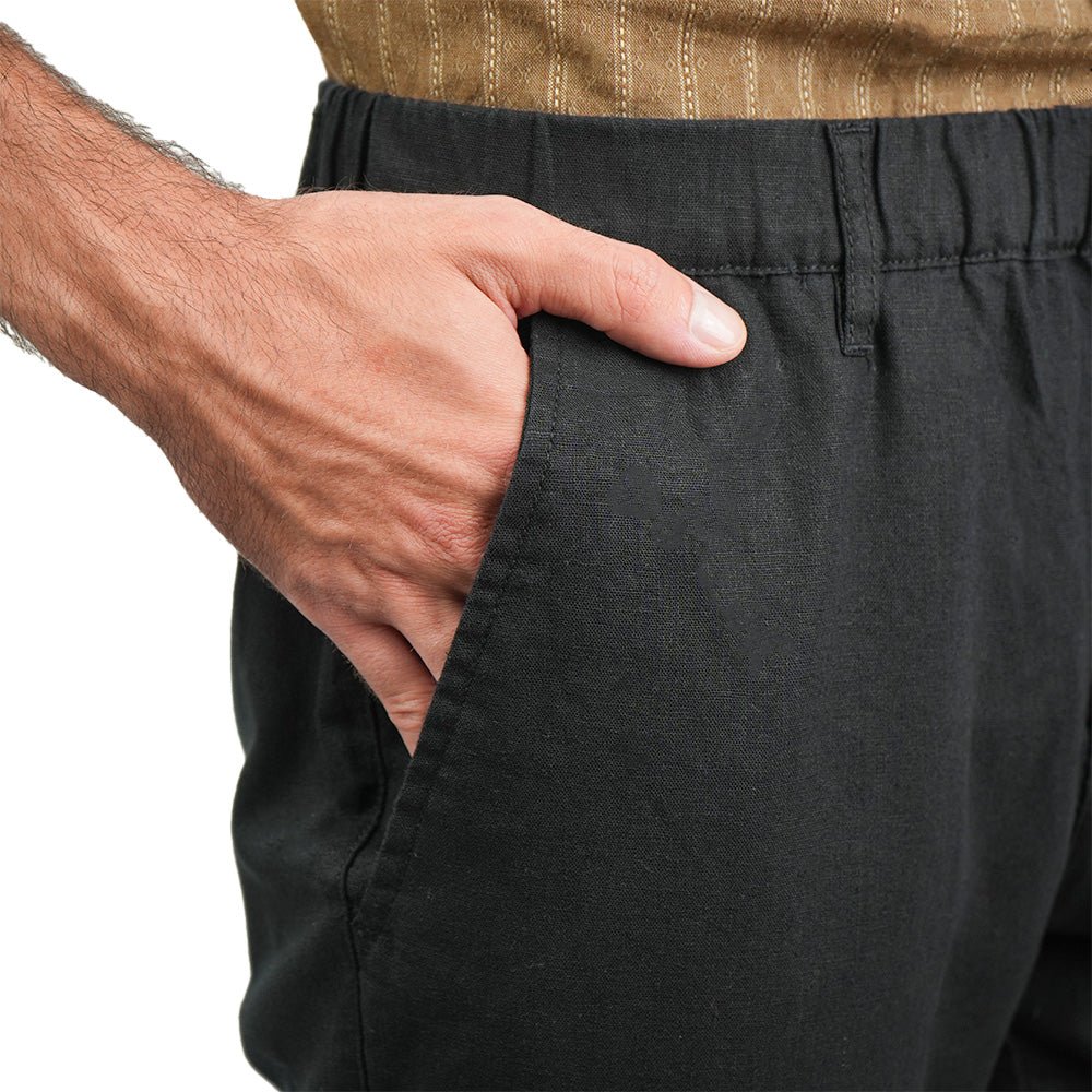 Linen Cotton Khakis (Slim Taper)