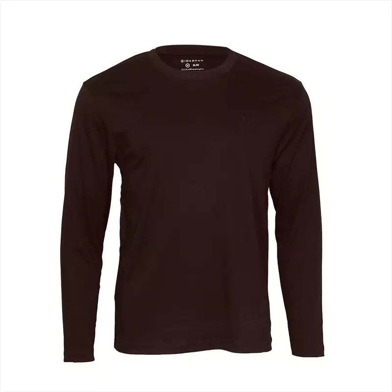 Crewneck Long Sleeve Interlock Tees