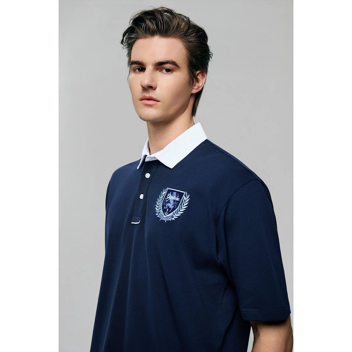 Relax Fit Bold Polo With Embroidery