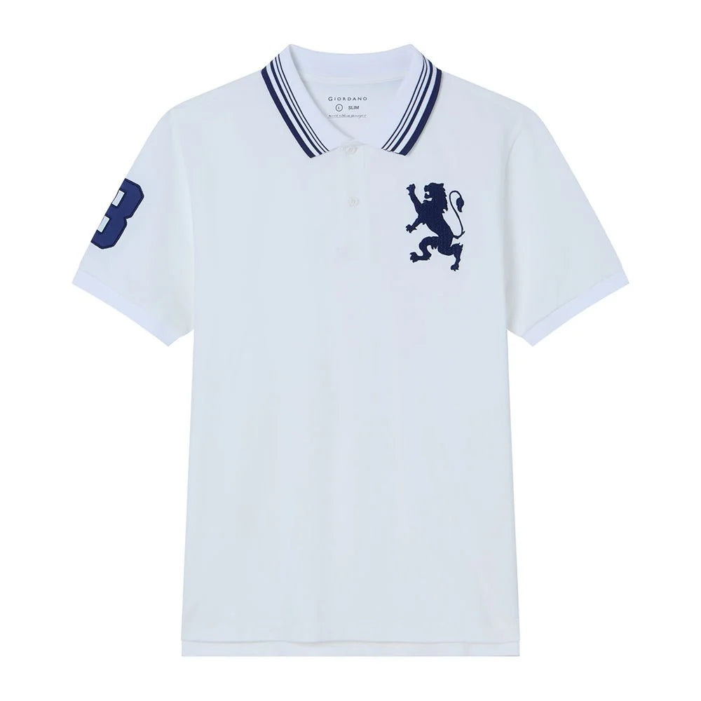 3D Lion Embroidery Polo (Exclusive)