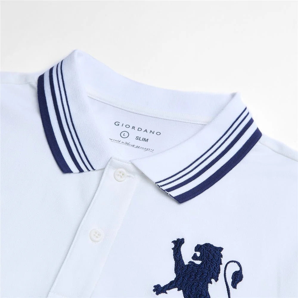 3D Lion Embroidery Polo (Exclusive)